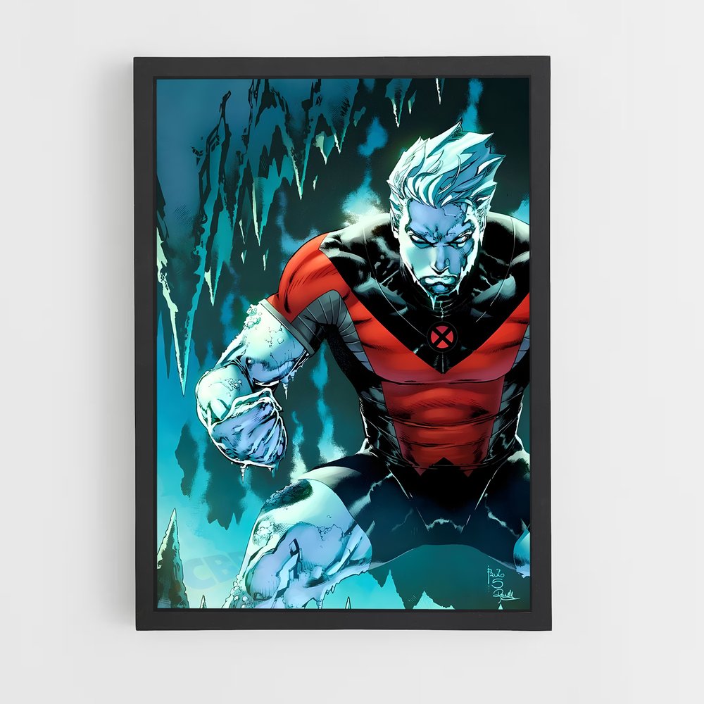 ap-iceman x-men-2 cadre Noir