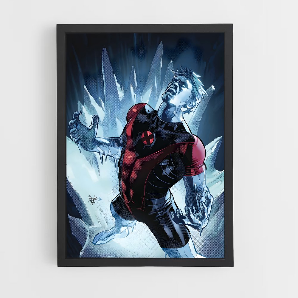 ap-iceman x-men-6 cadre Noir