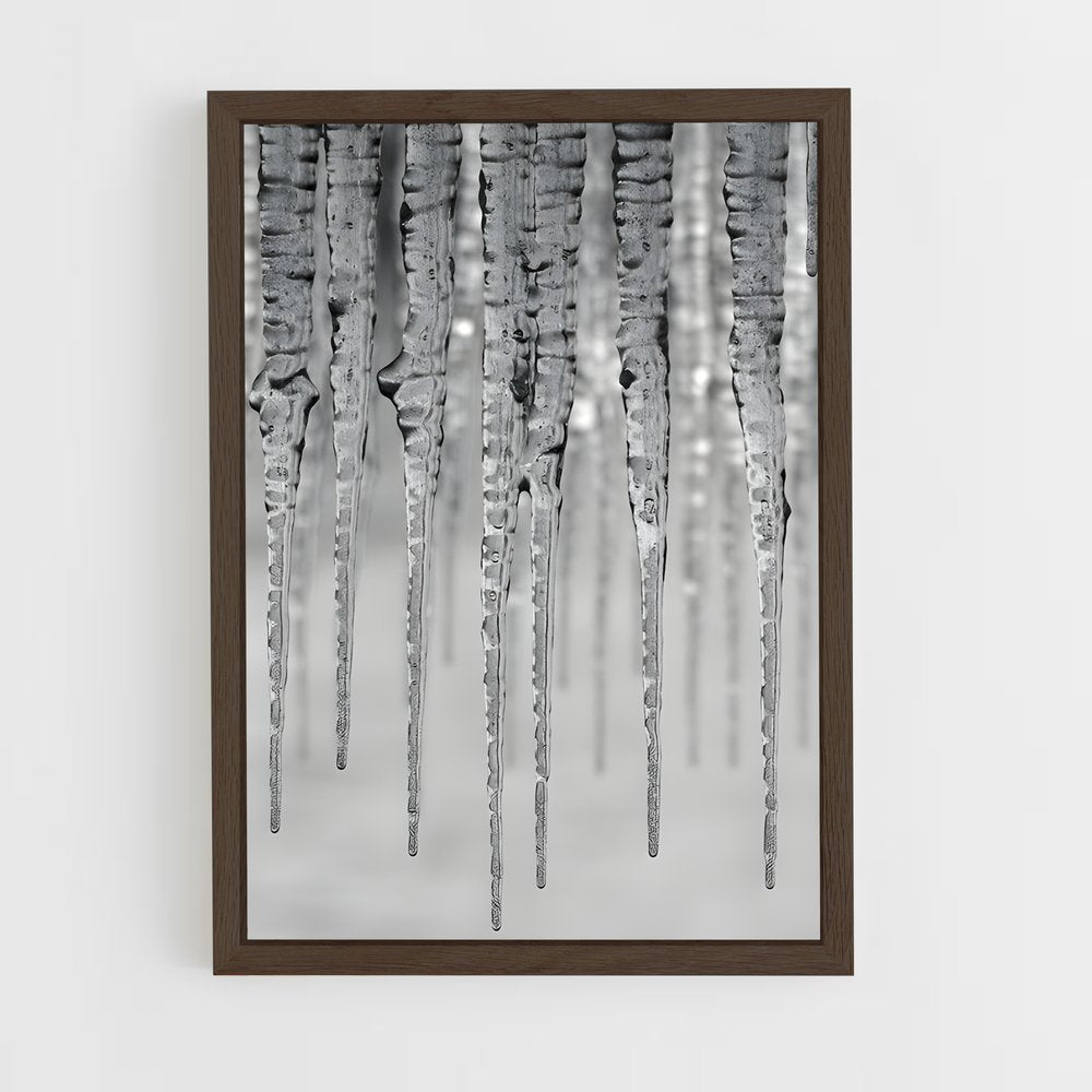 ap-icicle-6 cadre Bois foncé