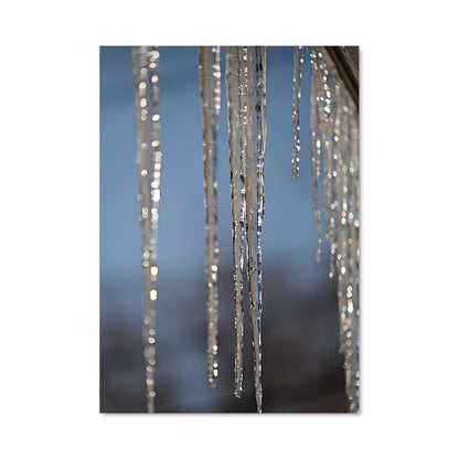 Poster Glaces Suspendues