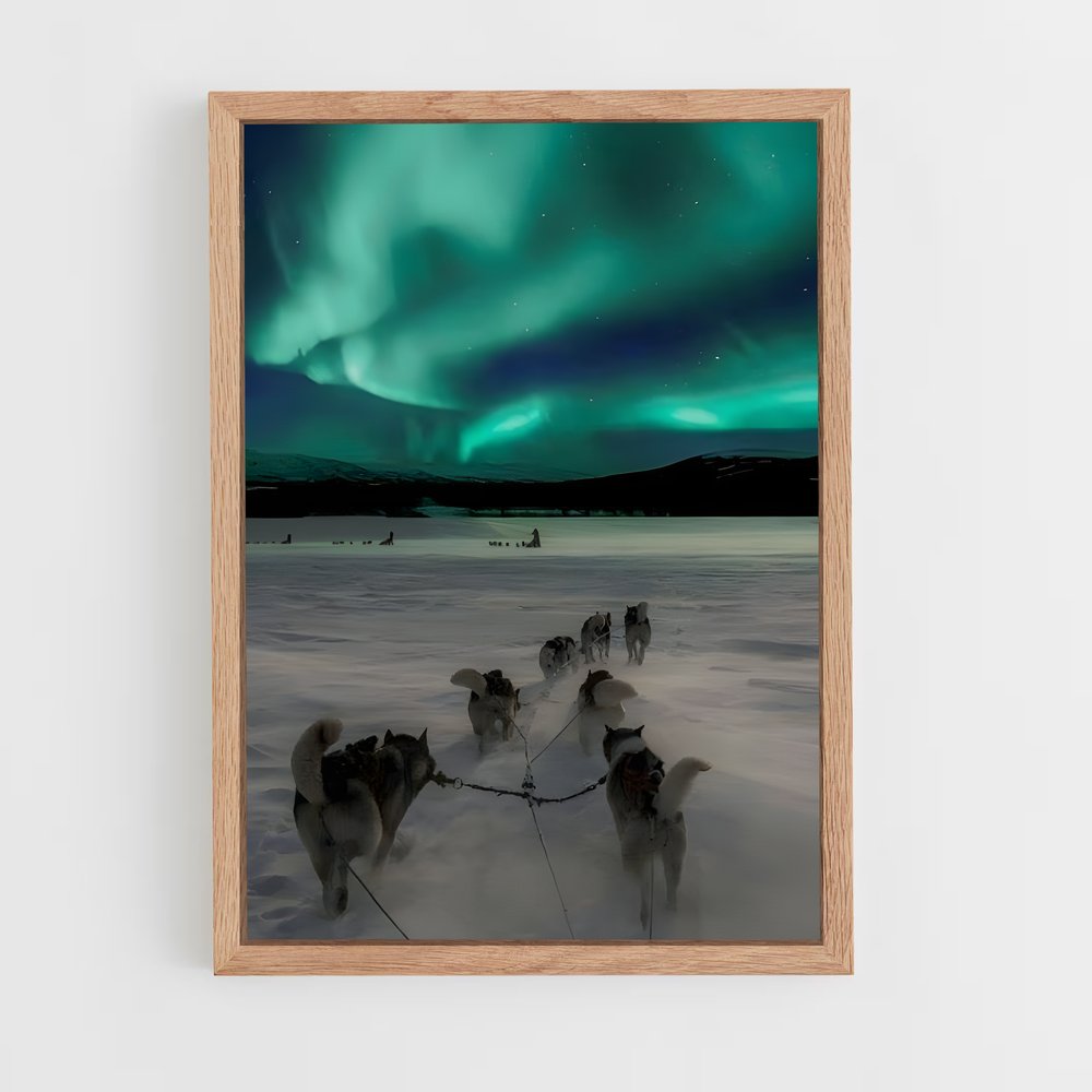 ap-iditarod-1 cadre Bois clair