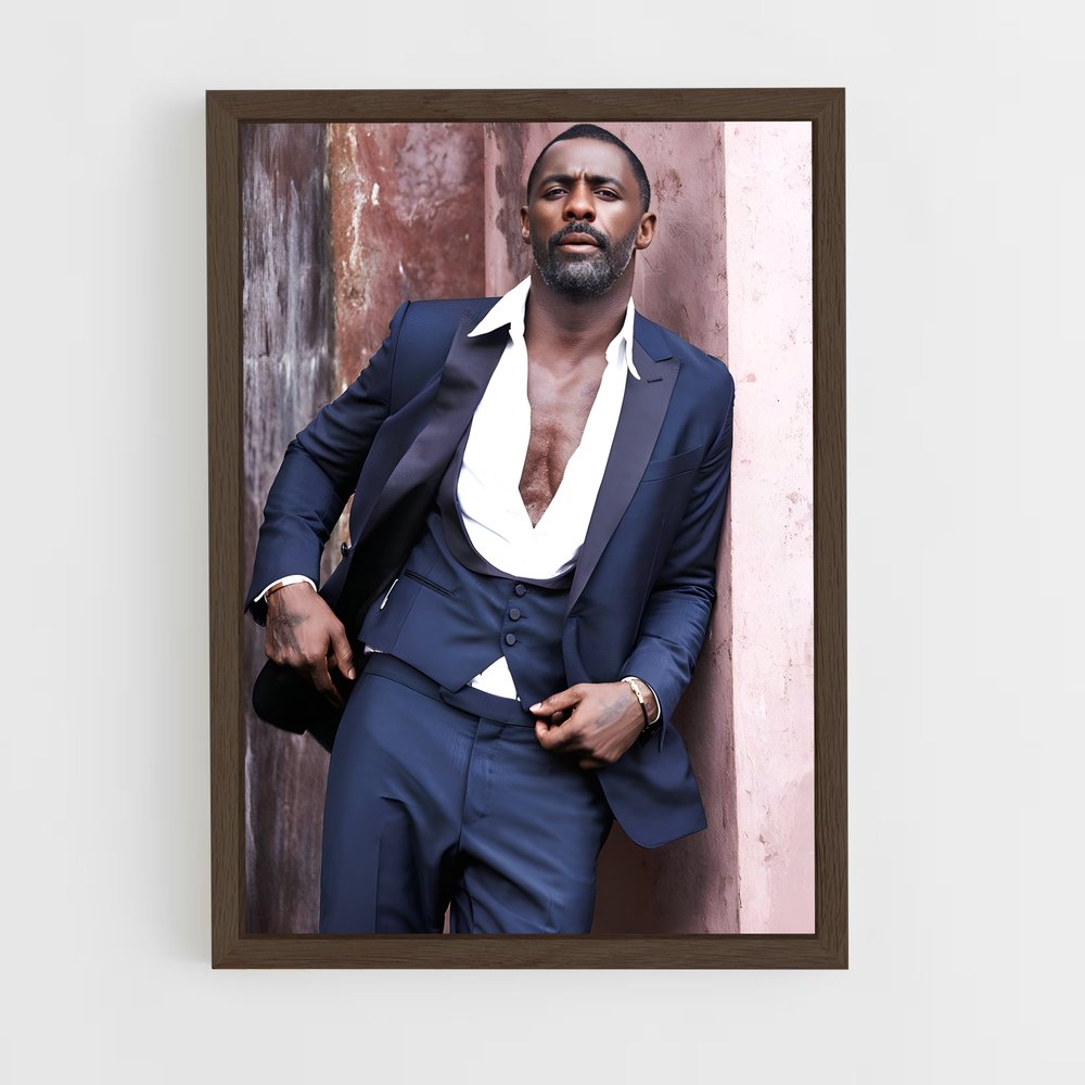 ap-idris elba-1 cadre Bois foncé