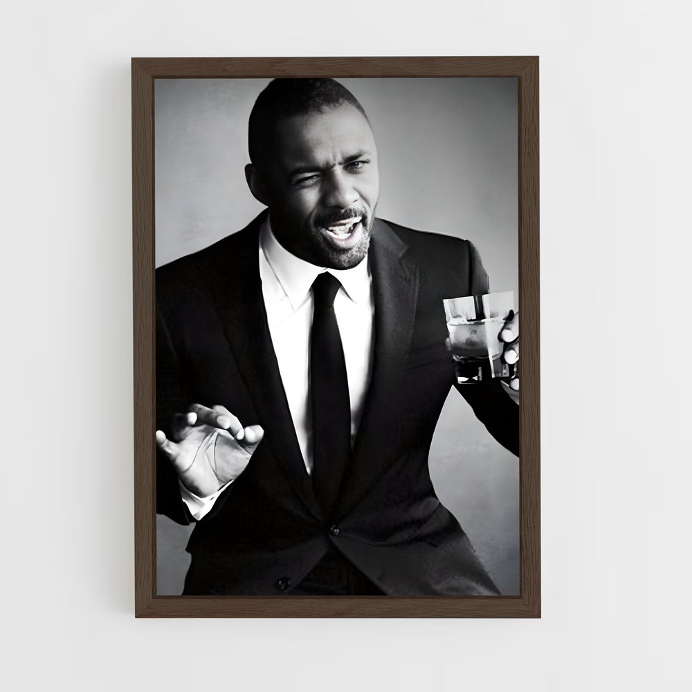 ap-idris elba-9 cadre Bois foncé