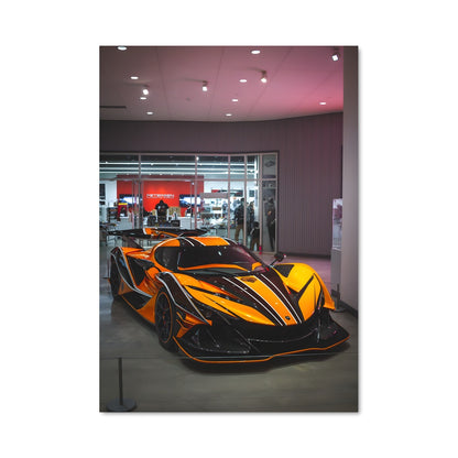 Poster Vitesse Orange