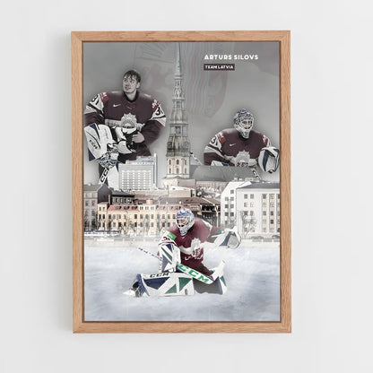 ap-iihf world championship-5 cadre Bois clair
