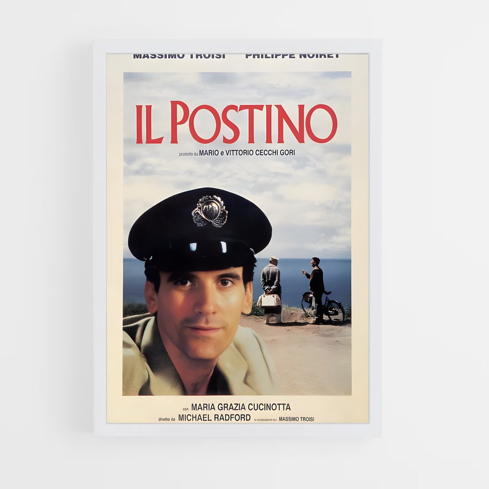 ap-il postino-1 cadre Blanc