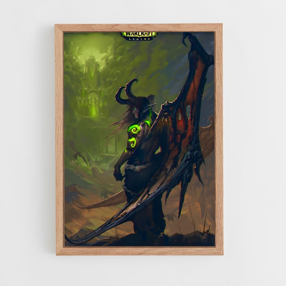 ap-illidan-10 cadre Bois clair