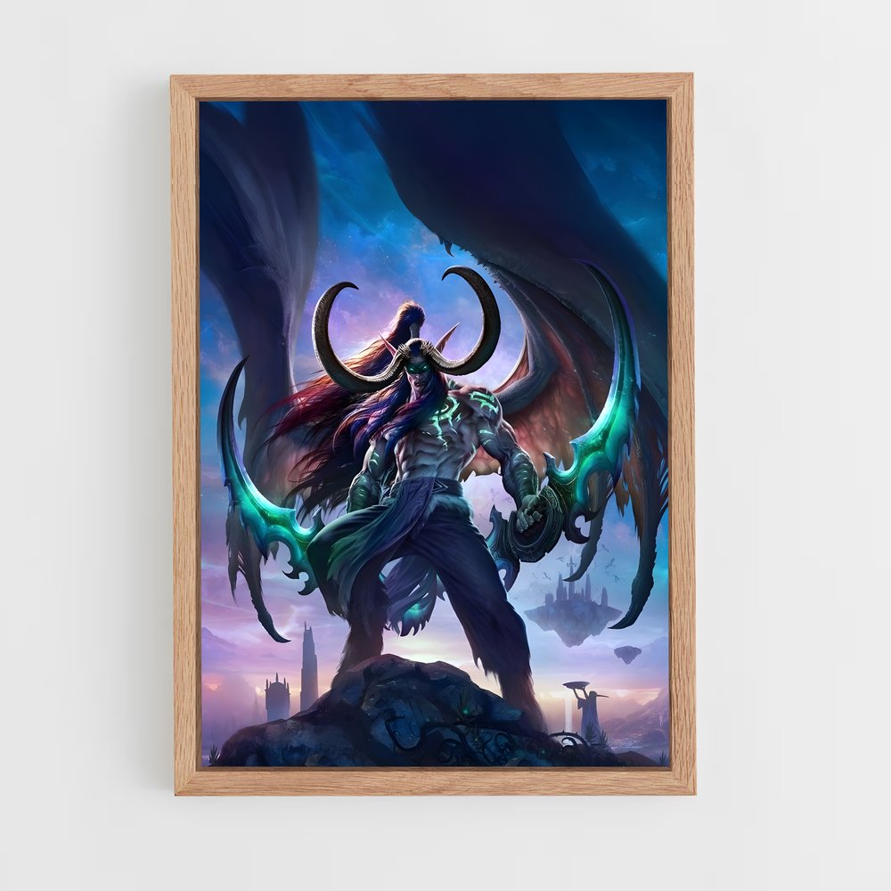 ap-illidan-5 cadre Bois clair