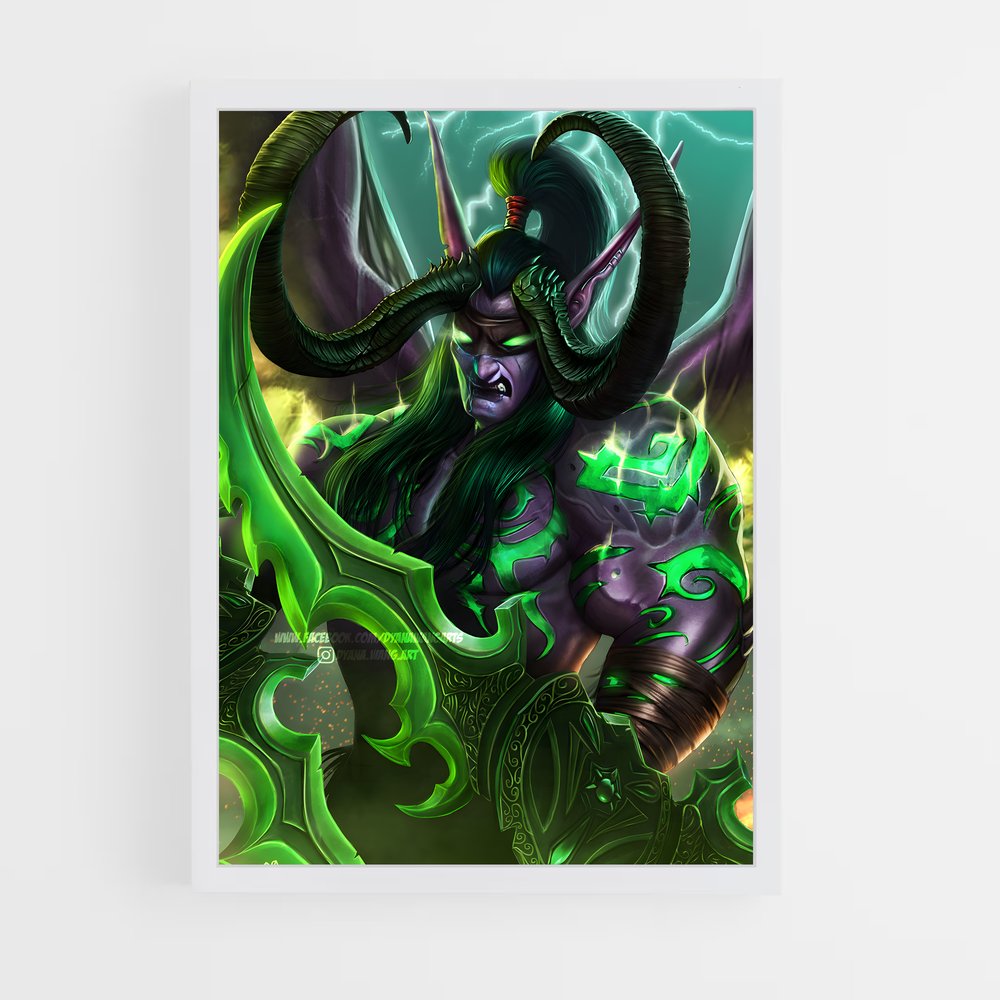 ap-illidan-8 cadre Blanc