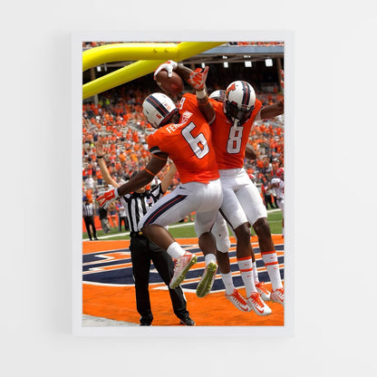 ap-illinois fighting illini-1 cadre Blanc