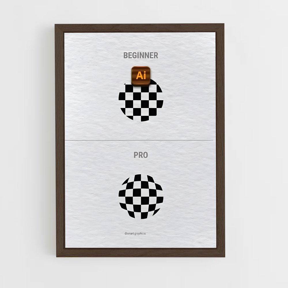 ap-illustrator-2 cadre Bois foncé