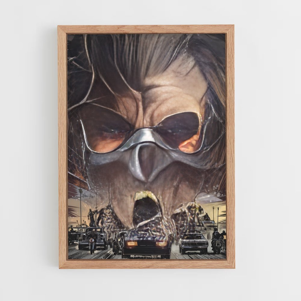 ap-immortan joe-1 cadre Bois clair