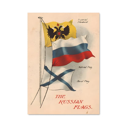 Poster Imperial russia flag 85436