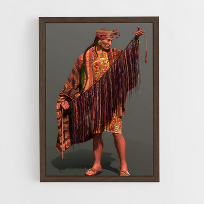 ap-inca empire-5 cadre Bois foncé