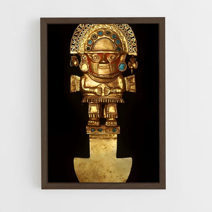 ap-inca gold-2 cadre Bois foncé