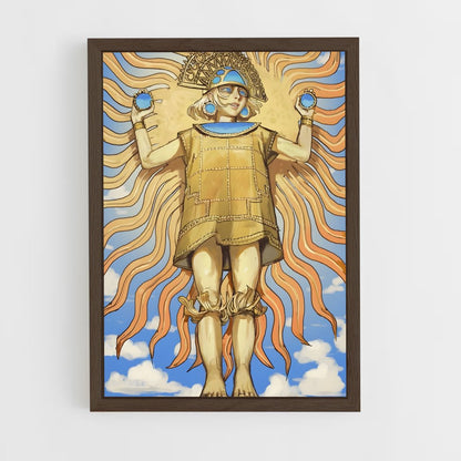 ap-inca mythology-2 cadre Bois foncé