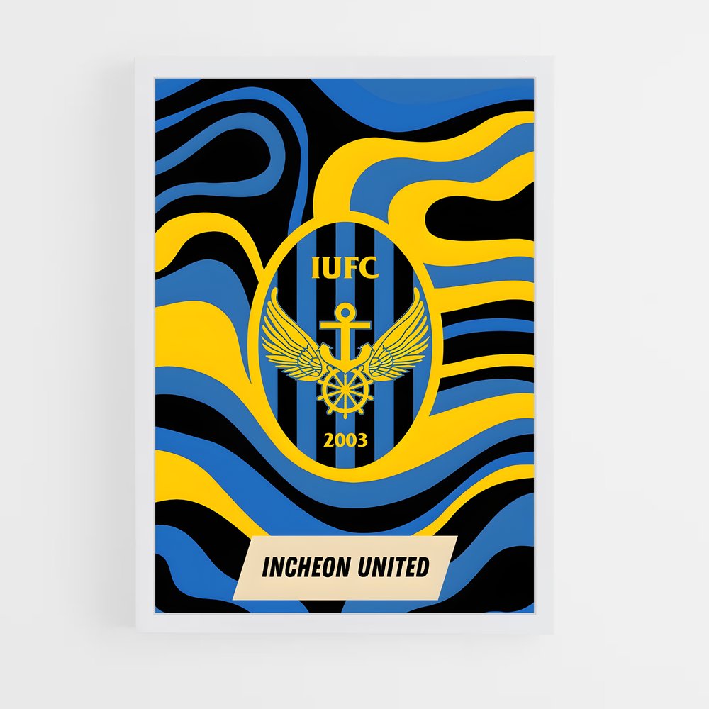 ap-incheon united fc-1 cadre Blanc