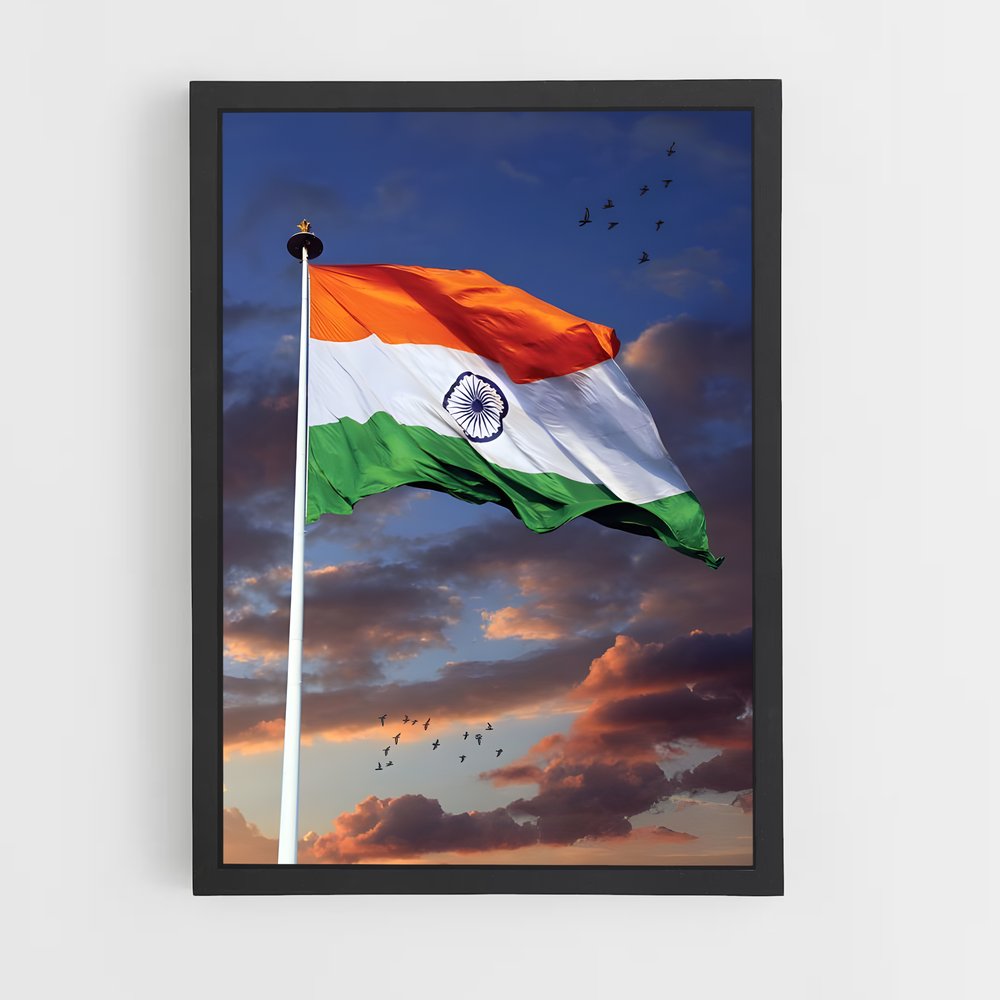 ap-india flag-2 cadre Noir