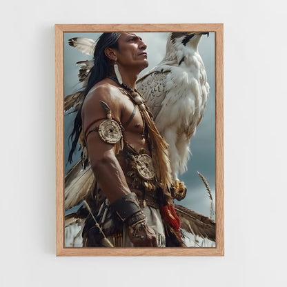 ap-indian chief-2 cadre Bois clair