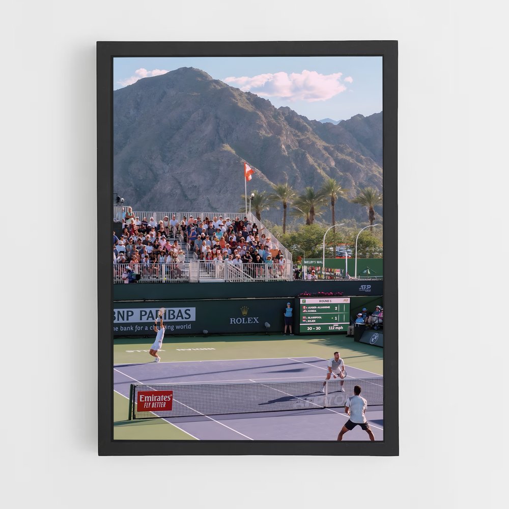 ap-indian wells tennis-1 cadre Noir
