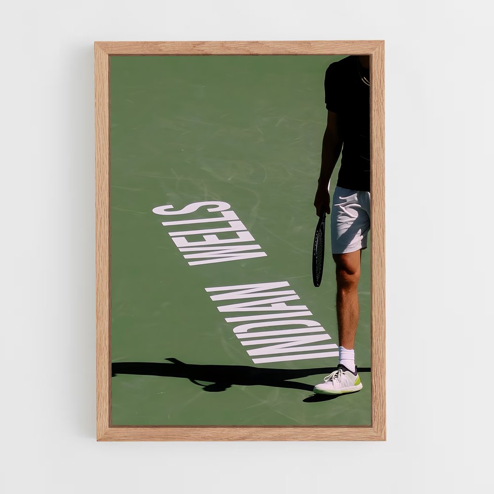 ap-indian wells tennis-2 cadre Bois clair