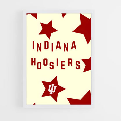 ap-indiana hoosiers-1 cadre Blanc