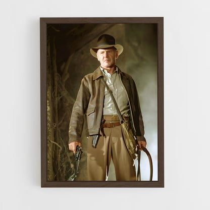 ap-indiana jones-3 cadre Bois foncé