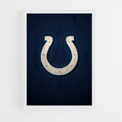ap-indianapolis colts-6 cadre Blanc