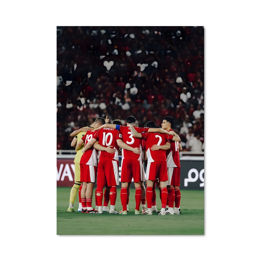 Poster Indonesia national football team 71326