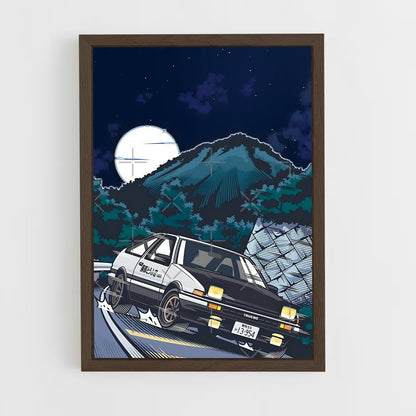 ap-initial d-2 cadre Bois foncé