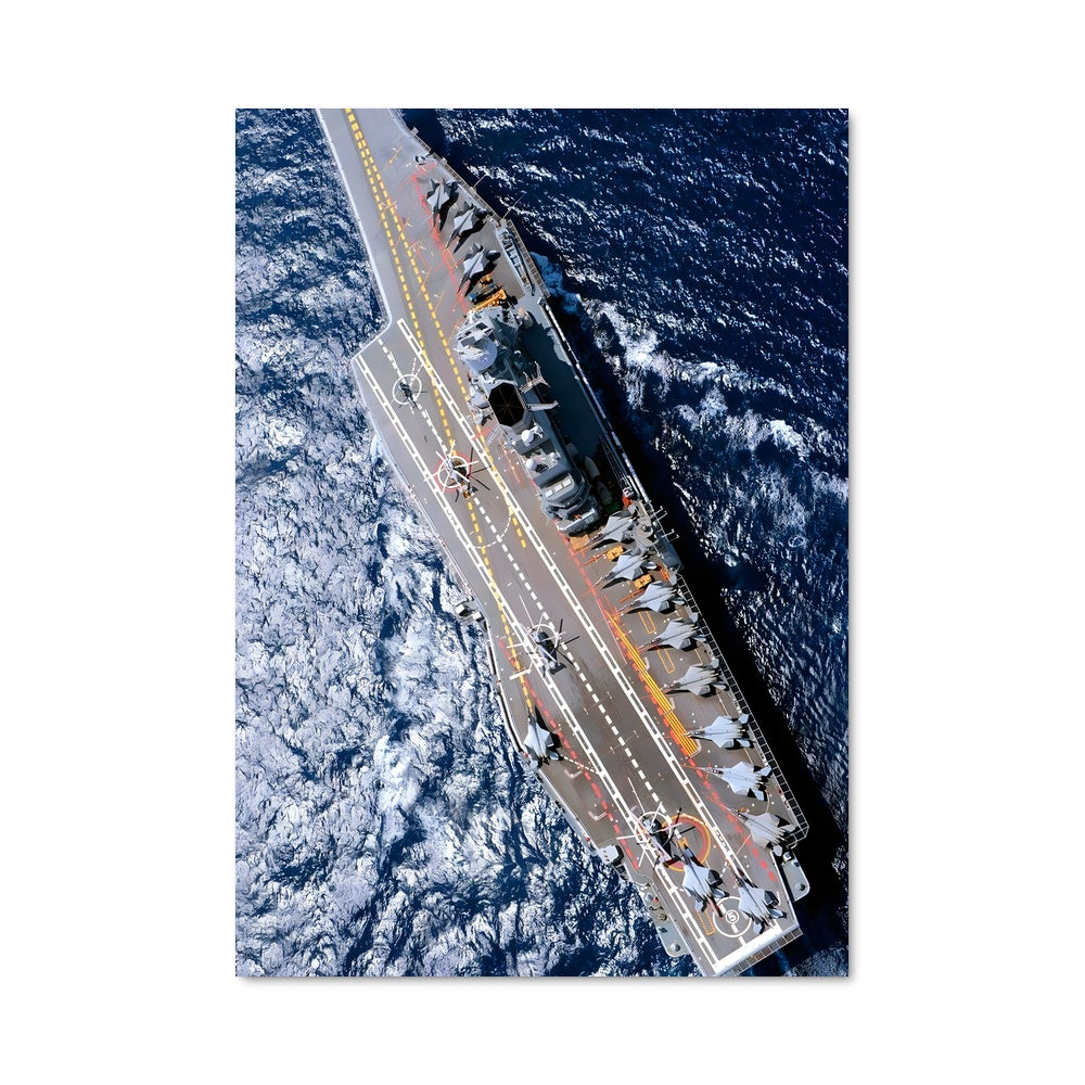 Poster Porte-Avions F-35