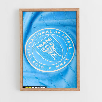 ap-inter miami cf-9 cadre Bois clair