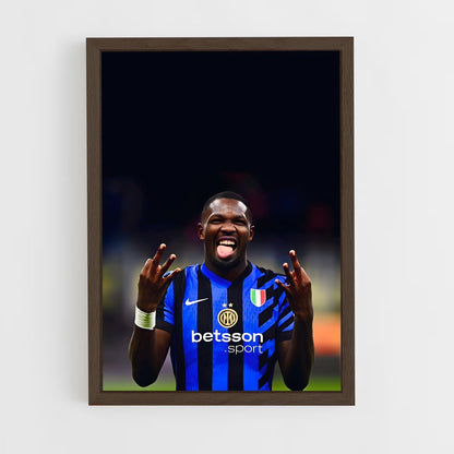ap-inter milan-9 cadre Bois foncé