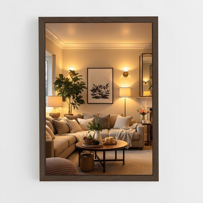 ap-interior design-12 cadre Bois foncé