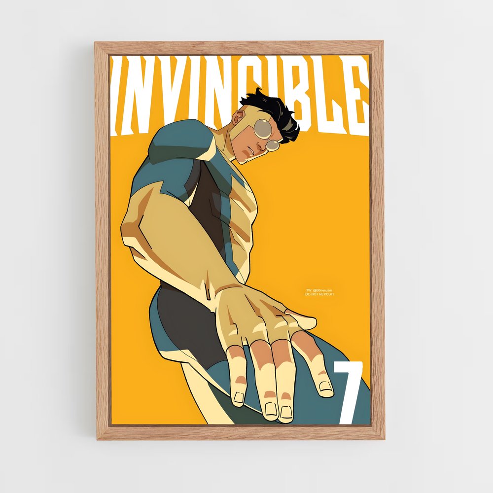 ap-invincible-11 cadre Bois clair