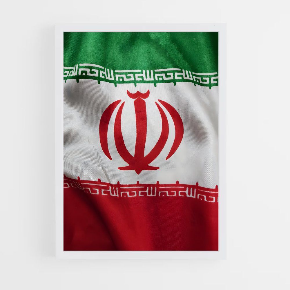 ap-iran flag-7 cadre Blanc