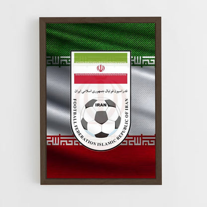 ap-iran national football team-1 cadre Bois foncé