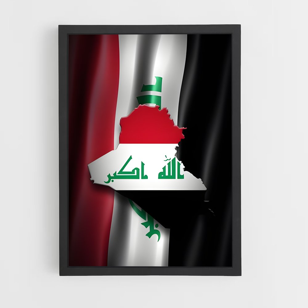 ap-iraq flag-4 cadre Noir