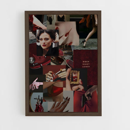 ap-irene adler-6 cadre Bois foncé