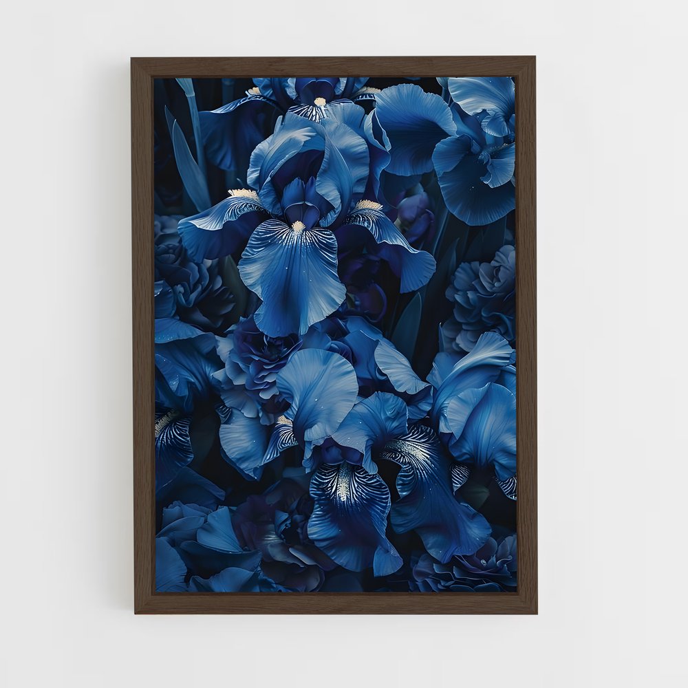 ap-iris-8 cadre Bois foncé