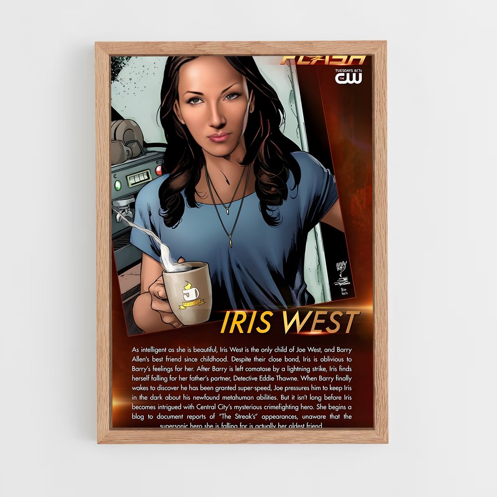ap-iris west-5 cadre Bois clair