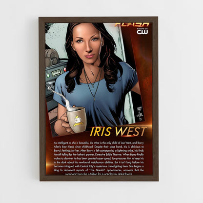 ap-iris west-5 cadre Bois foncé