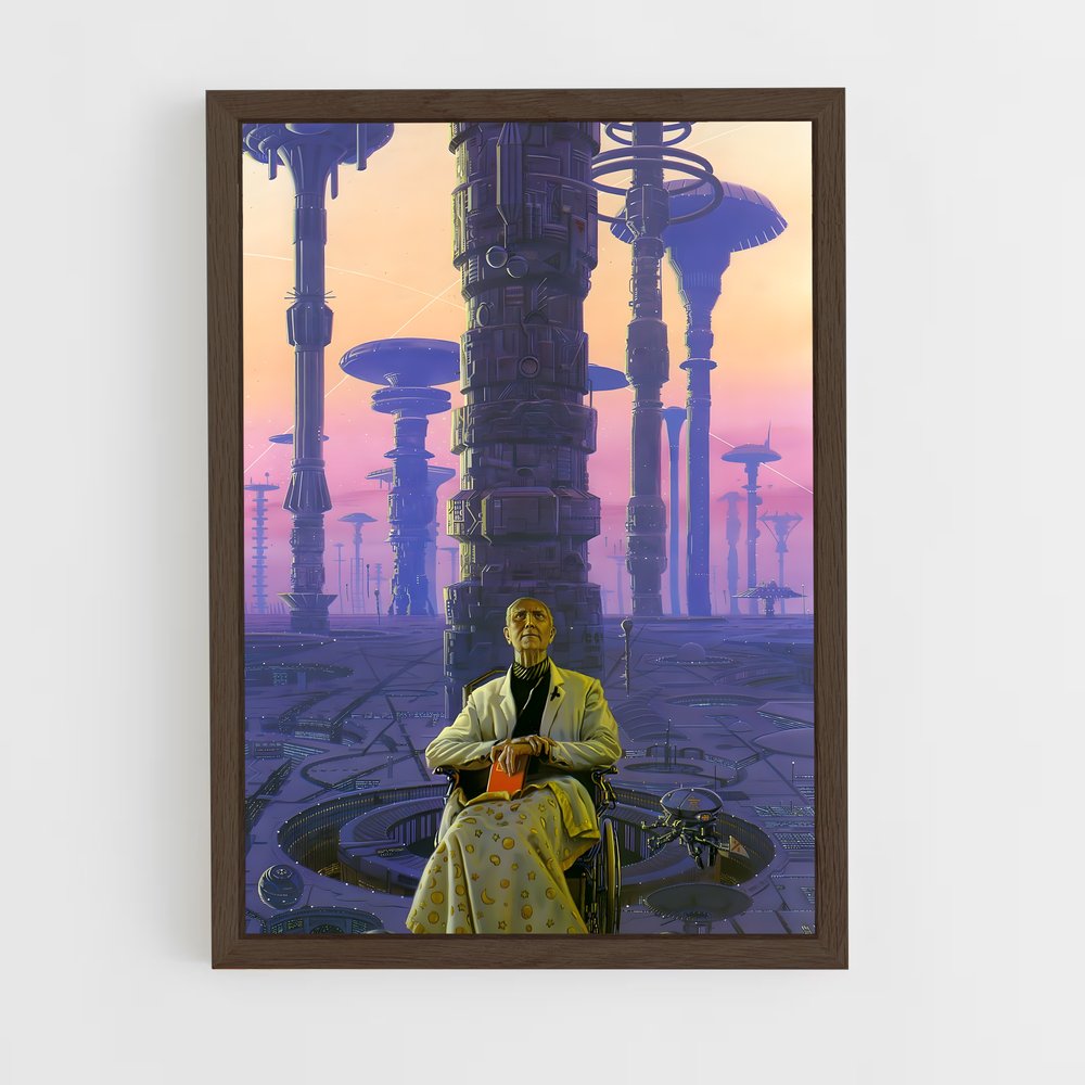 ap-isaac asimov-2 cadre Bois foncé
