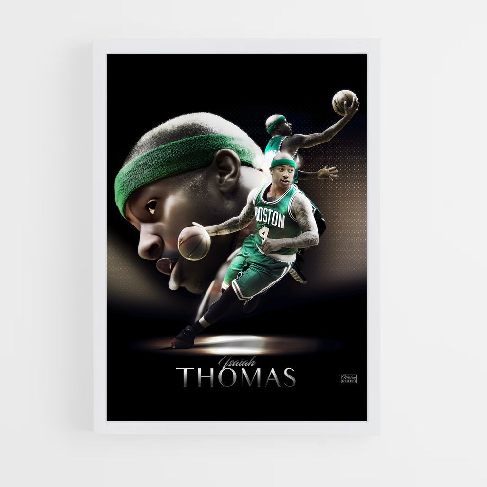 ap-isiah thomas-11 cadre Blanc