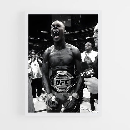 ap-israel adesanya-1 cadre Blanc
