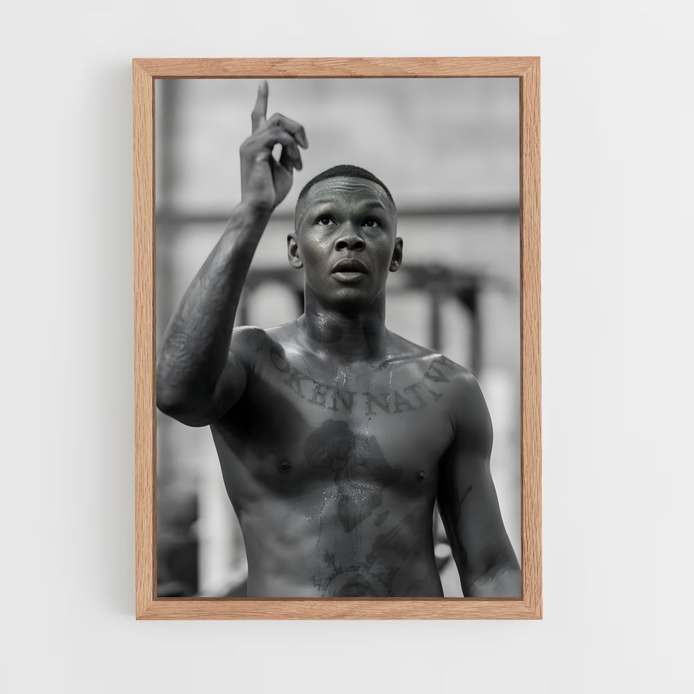 ap-israel adesanya-3 cadre Bois clair