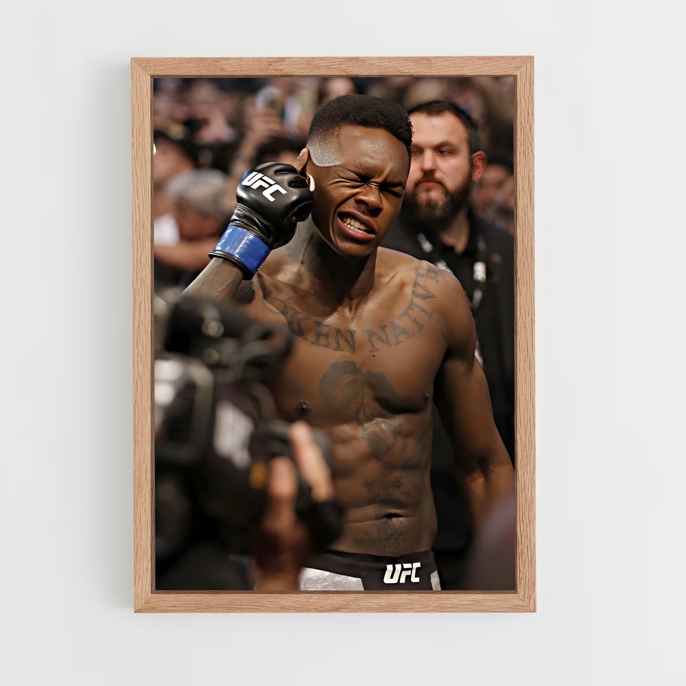 ap-israel adesanya-4 cadre Bois clair