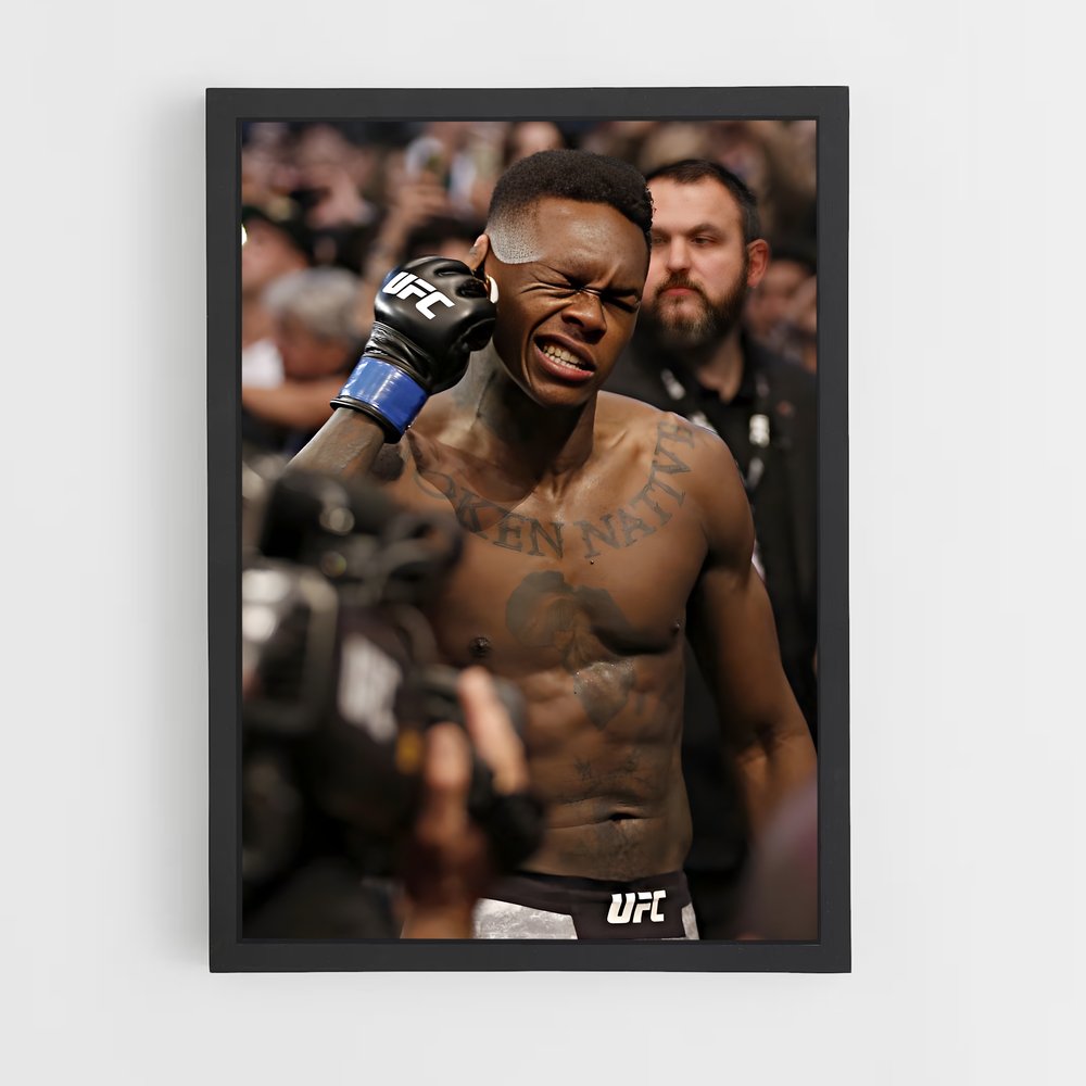 ap-israel adesanya-4 cadre Noir