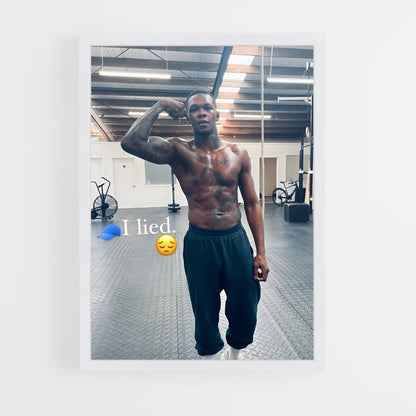 ap-israel adesanya-5 cadre Blanc