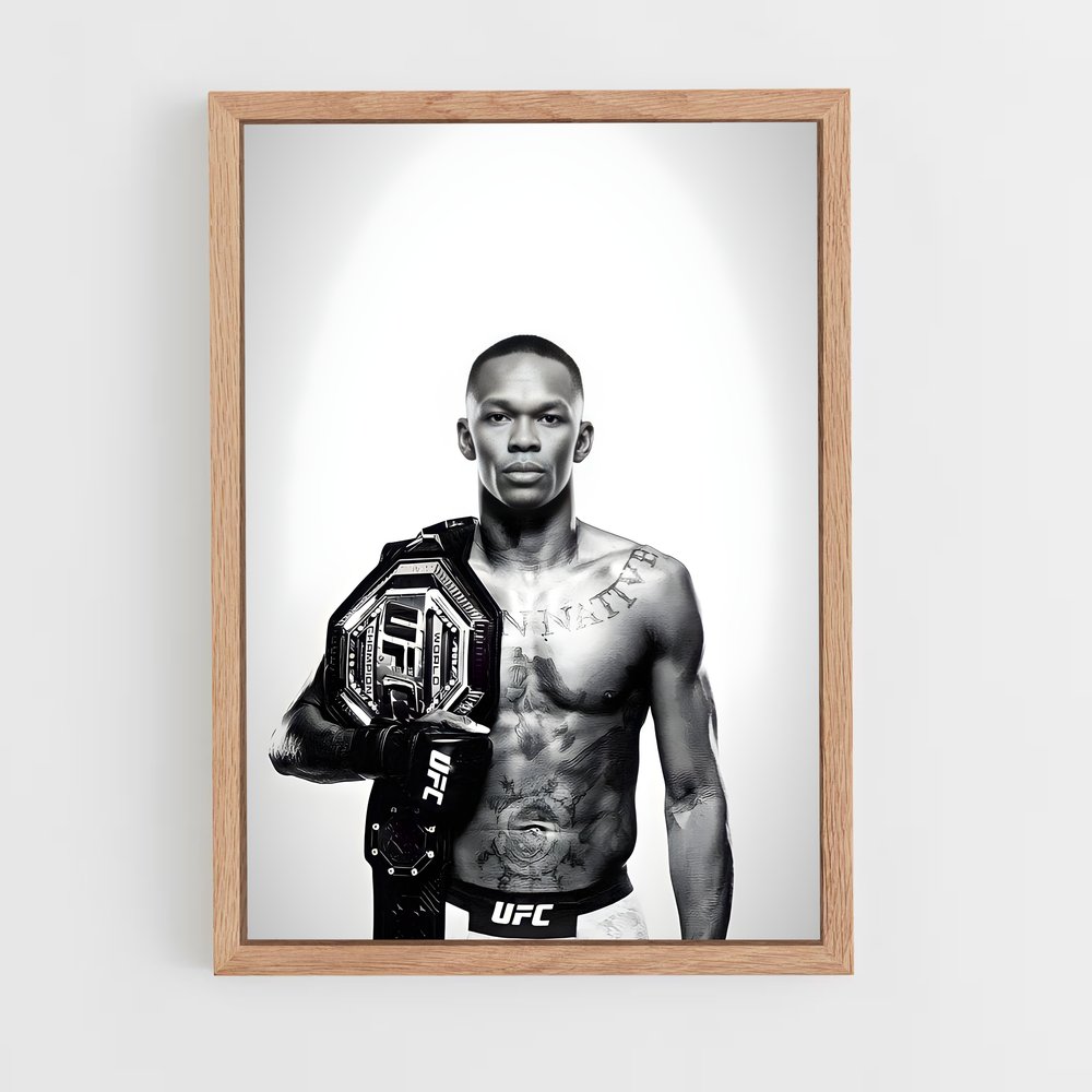 ap-israel adesanya-8 cadre Bois clair